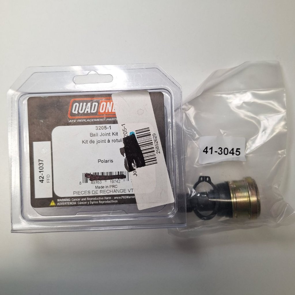 Quad One 3205-1 Ball Joint Kit Polaris Ranger General Rzr Atv Sportsman Parts